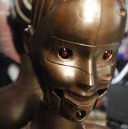 Steampunk Talking Robot